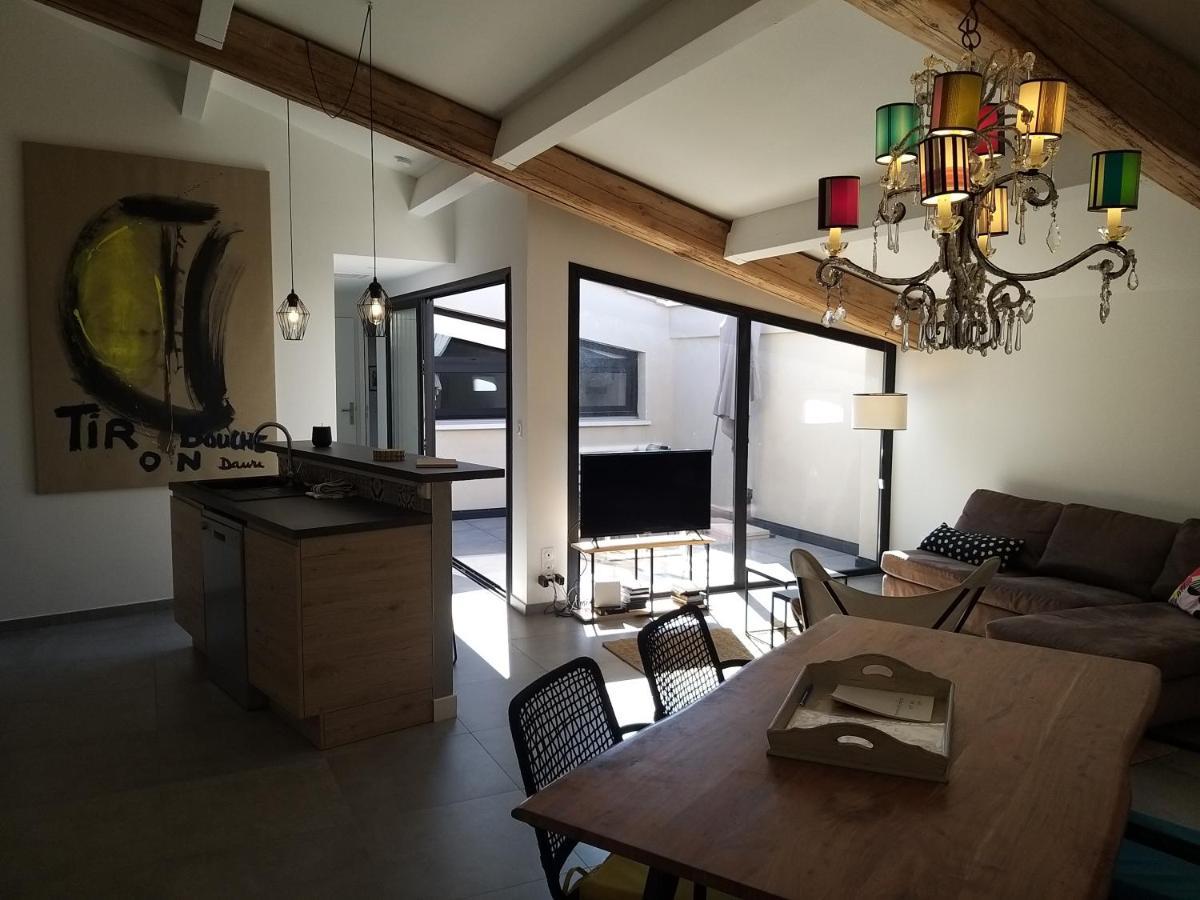 Appartement Le Tire Bouchon à Maraussan Extérieur photo